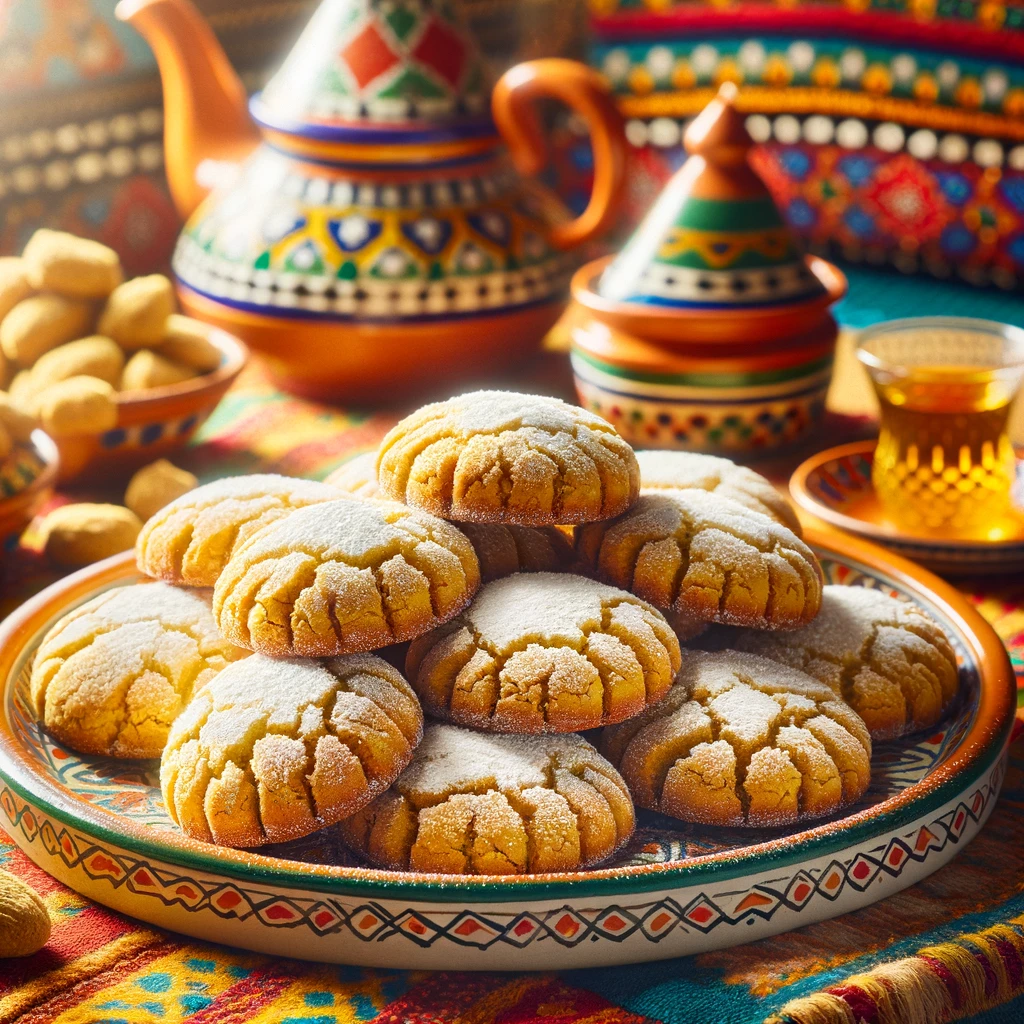 עוגיות שקדים טחונים מרוקאיות