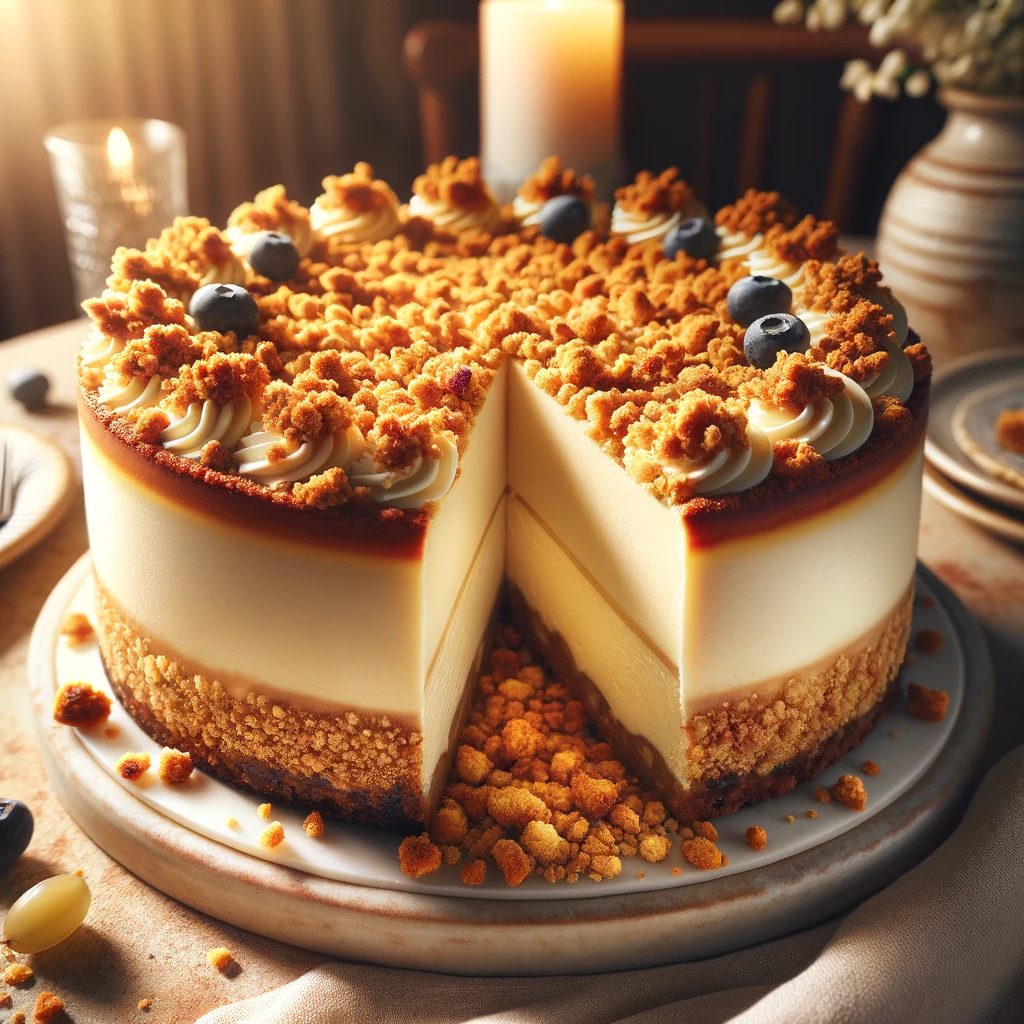 עוגת גבינה פירורים כשרה לפסח שתגרום לכם להתאהב מחדש בקינוחים