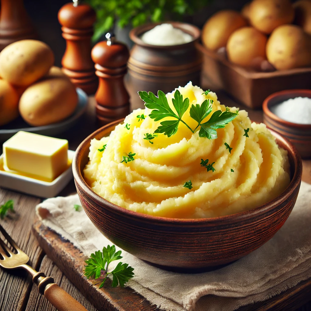 פירה רובושון מדהים עם חמאה ושמנת - הפירה המושלם והממכר