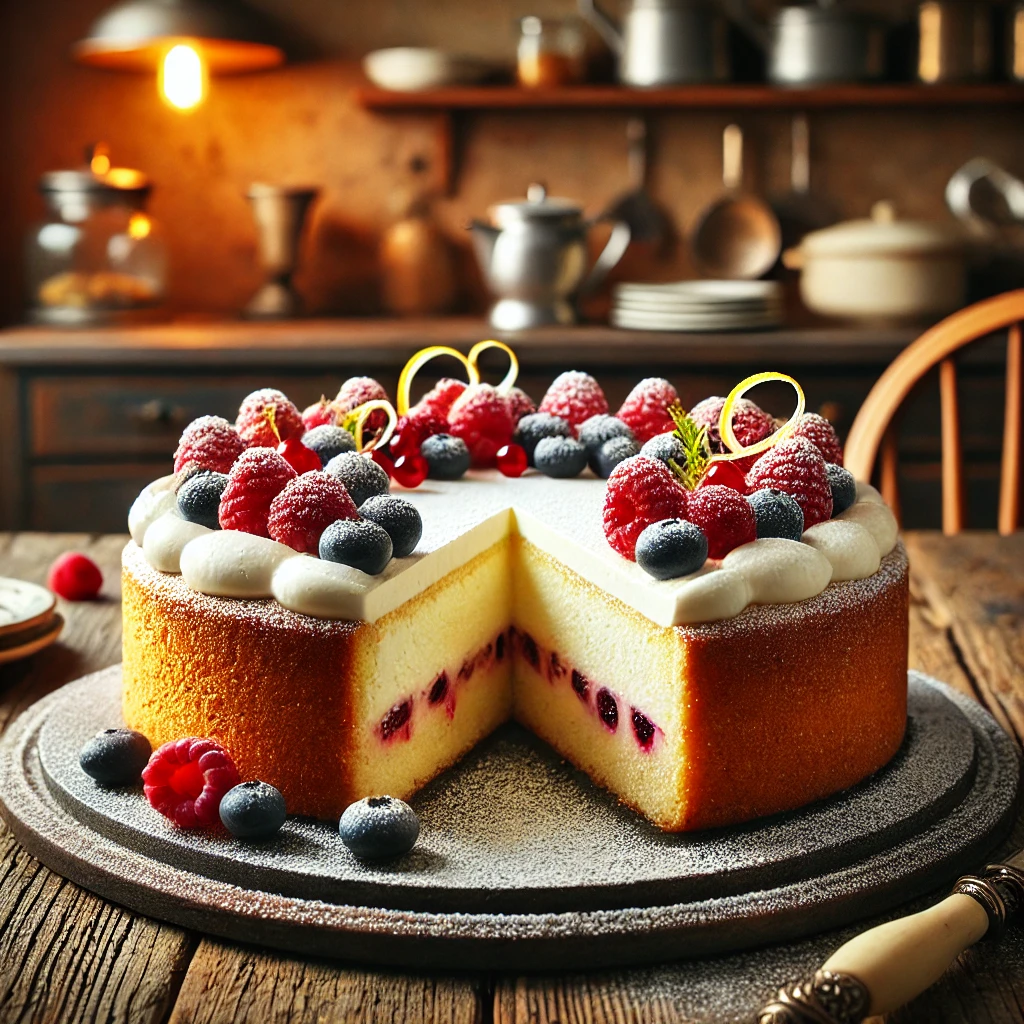 עוגת שמנת חמוצה קרה של פעם: קינוח קלאסי ומרענן