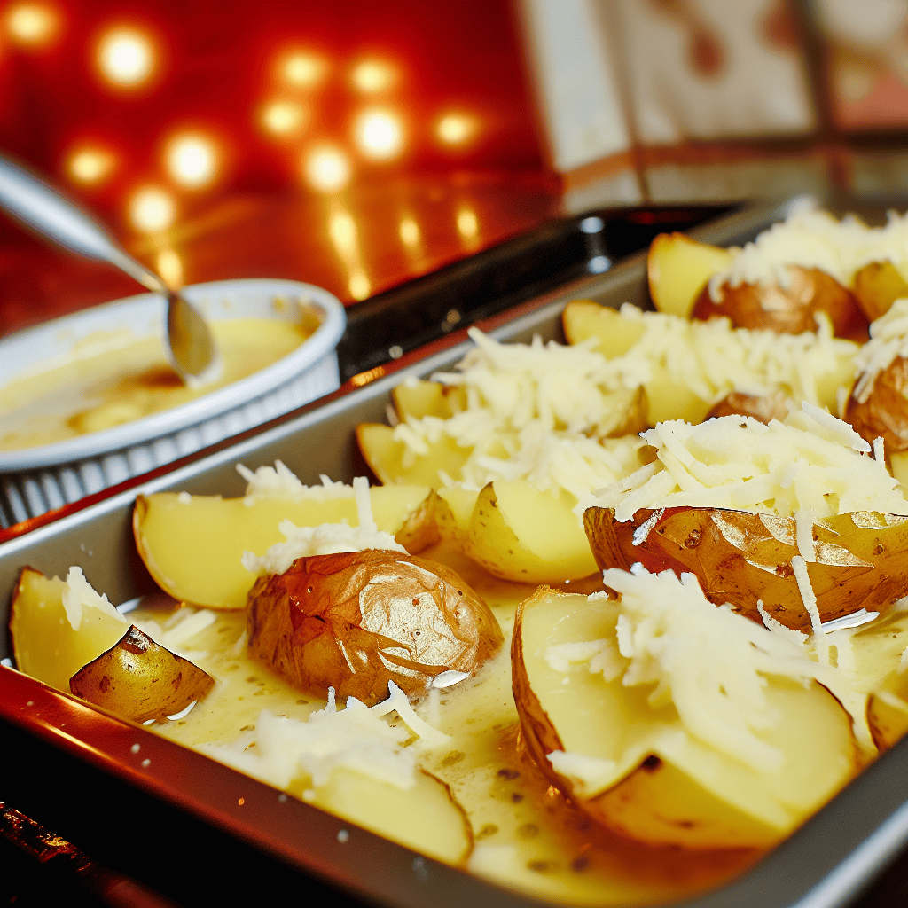 תפוחי אדמה עם שמנת בתנור - מתכון מנצח לכל שולחן